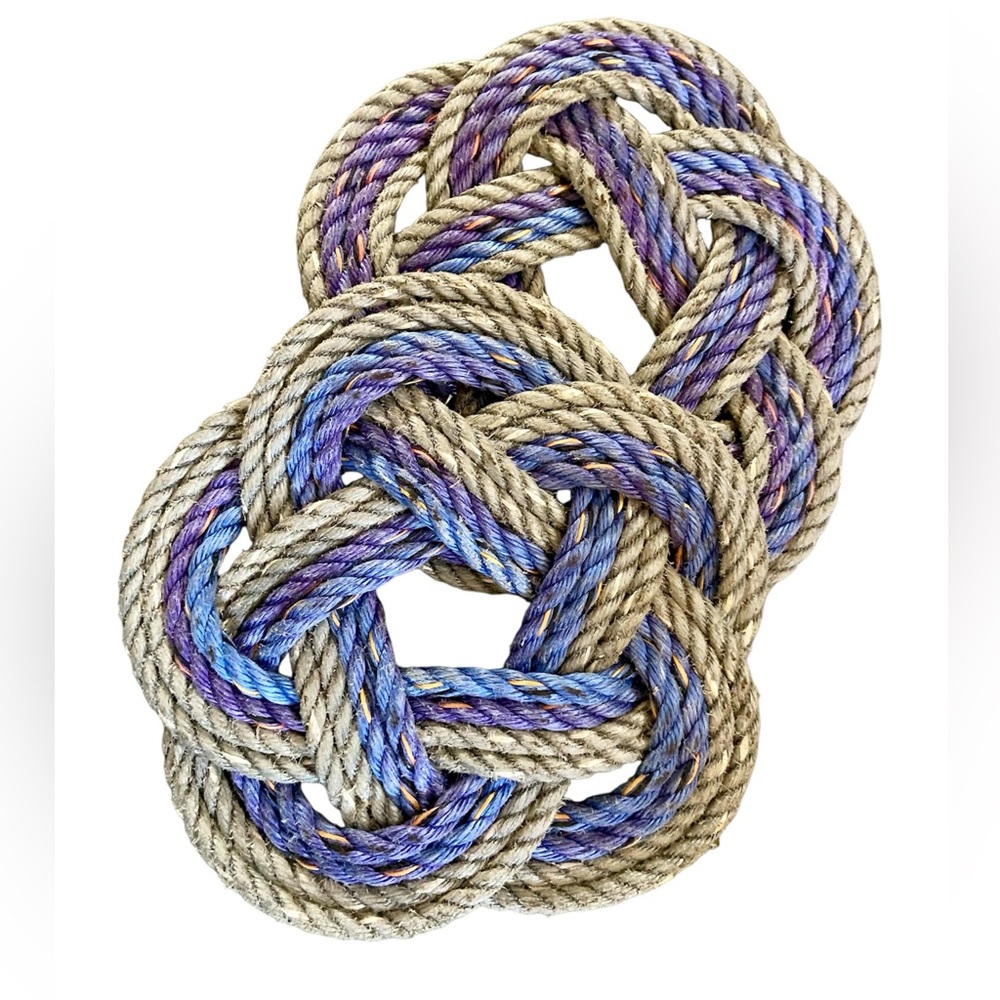Lobster Rope Trivet 12” - Picture 5 of 5